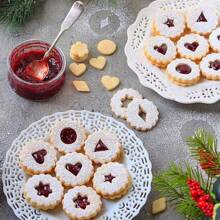 9pcs Cookie Cutter Set, Moon, Star, Heart, Round, Flower Shapes - Kitchen Baking Cookies Tools And Decoration For Valentine's Day, Easter, Birthday, Halloween, Christmas Party - Silver - View 6