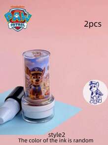 Paw Patrol 2pcs Of Paw Patrol Cartoon Stamps Personalized Reward Stamps, The Best Holiday Gift For Good Friends, Party Atmosphere Decoration, Perfect Party Decoration, Home Decoration Ornaments, Perfect Room Decoration, Christmas Gift Valentine's Day, Ideal Friend Gifts For Birthday Celebrations, Souvenirs, Women's Souvenir, Cute Aesthetic, Valentine Day Gifts, Decorations, Home Decor, Valentines Gifts