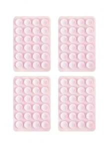 4 pezzi/2 pezzi Impugnatura in silicone per telefono, adatta a tutti i modelli di telefono, supporto adesivo per telefono, maniglia adesiva per telefono senza mani, supporto per impugnatura del telefono per selfie e video compatibile con , telefono Android, regalo per compleanni, famiglia, amici, supporto per telefono, accessori per telefono