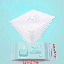 128 paquets de lingettes de nettoyage quotidien pour adultes, lingettes de nettoyage portables pour les voyages, utilisation dans plusieurs scénarios, tenue de voyage. Formule à base d'eau pure, sans additifs.