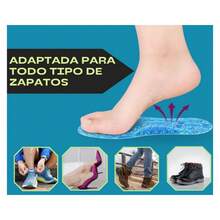 ZYLX SHOPPING – Plantillas de Gel Antifatiga para Zapatos, Recortables, Ideales para Trabajo, Deporte y Uso Diario - Azul - Ver 3