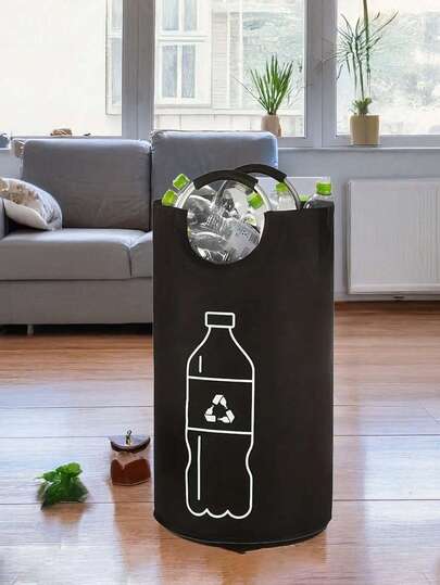 1 bac à bouteilles en polyester de très grande capacité (70 litres) - panier à linge multifonctionnel et organisateur de rangement de cuisine, pliable, bac de rangement polyvalent de cuisine, panier, boîte et conteneur, boîte d'organisation pour la maison