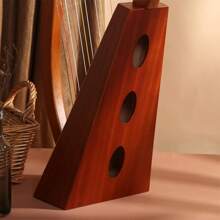 1pc 15/19-String Wooden Harp, Professional-Grade Sound Quality, Handcrafted Texture, Made Of Redwood, Includes Tuning Tool, Suitable For Beginner And Professional Performance - Log color small harp - View 5