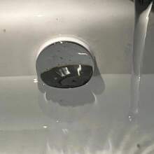 5 szt. plastikowy pierścień przelewowy do zlewu kuchennego i łazienkowego, posrebrzany, podwójny pierścień przelewowy