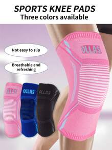 1 Pc Sports Knee Pads With Anti-Slip Function For Basketball, Football, Running, Meniscus Protection, Breathable Fitness Gear - Multicolor - View 1