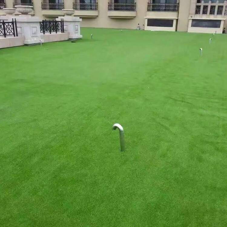 2.0cm Height Artificial Grass Carpet, Suitable For Outdoor Patio, Villa, Plaza, Lawn, Kindergarten, Plastic Material Synthetic Turf Lawn Carpet, Suitable For Yard And Rooftop Decoration, Evergreen Artificial Grass Mat For Home Indoor And Outdoor Decor - Green - View 9