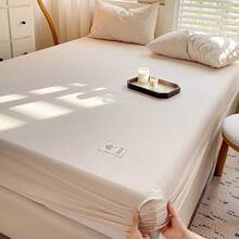 Fitted Sheets - Algodón lavado-verde claro - Ver 7