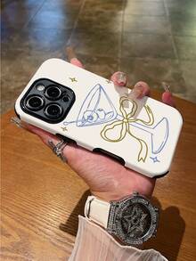 1 件时尚简约马提尼图案防震防滑柔软 TPU + PC 混合材质手机壳适用于 Apple 11/12/13/14/15/16/16 Plus/16 Pro/16 Pro Max - 彩色 - 查看 5
