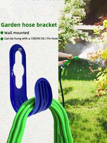 Garden Hose Bracket, Wall-Mounted Garden Hose Hanger, Portable Hose Bracket, Water Pipe Hook, Water Pipe Bracket, Garden Water Pipe Hanger, Garden Watering Pipe Hook. Suitable For Outdoor Courtyards, And Applicable To Expandable Water Hoses. It Is An Ideal Gift For Father's Day, Mother's Day, A Friend, A Boyfriend, A Girlfriend, A Family Member, A Teacher, Or A Colleague.