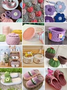 1/2 piezas Hilo de camiseta premium - 200g/pieza Hilo elástico de alta calidad, hilo de poliéster suave y elástico para proyectos de ganchillo vibrantes, ideal para decoración del hogar, manualidades DIY como tejido DIY, proyectos de ganchillo, bolsos tejidos a mano, cestas, mantas, alfombras, zapatos, pantuflas, cojines y muñecas, hilo multicolor | Hilo de poliéster | Hilo acrílico | Accesorios de tejido