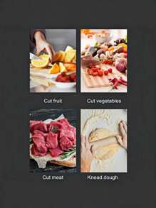 3块超大竹砧板，重型砧板，带汁槽，可用于切肉、蔬菜和水果，是情人节、返校节、复活节、母亲节、家人和朋友的完美礼物。必备厨房工具。 - 尺寸 - 查看 12