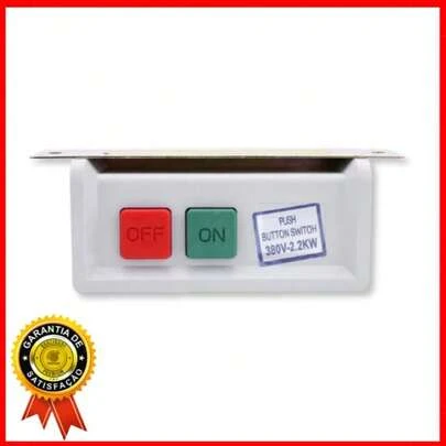 Chave Liga Desliga, ON/OFF, Interruptor Bivolt para Máquina de Costura Industrial