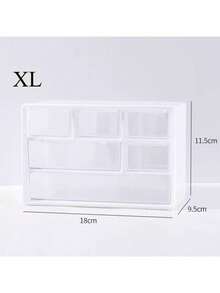 1pc White Wood-Plastic Composite Storage Rack For Bedroom,Living Room,Office, Dorm Desktop Organizer For Cosmetics, Figurines, Books, Pens, Calendar, Lipstick, Facial Mask Etc. Acrylic Ladder Display Stand, 3-Tier Trapezoidal Display Stand, Home Storage Display Stand Jewelry Cosmetics Display Stand, Multi-Layer Organizer Transparent Display Stand Cake Stand Perfume Rack - White - View 13