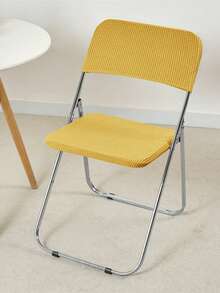 2Pcs/Set Polar Fleece Folding Chair Covers Elastic Dining Chair Slipcovers Chairs Seat With Backrest Cover Protector Wedding - Multicolor - View 14