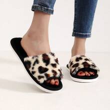 1 Pair Of Autumn And Winter Slippers For Women, Indoor Slippers, Open-Toe Slippers, House Slippers Women, Disposable Slippers For Guests, Bedroom Accessories, Suitable For Men And Women. Suitable For Interior, Bedroom, Living Room Wear, Travel Essentials