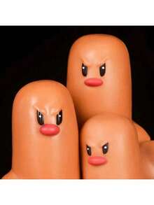 1pc Funny Muscular Man Shaped Figurine, GK, Mole Brothers, Humorous Decorations, Anime Figure, Desktop Decor, Gift, Creative & Interesting