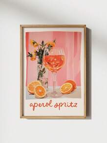 无框幽灵和南瓜万圣节艺术印刷品 - 复古鬼屋墙壁装饰，适合秋季和哥特式美学，适用于厨房浴室客厅复活节圣诞节万圣节生日派对装饰