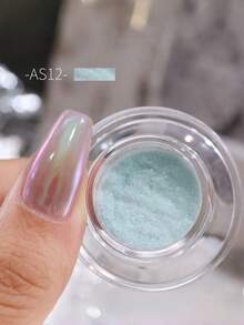 1 Piece Of Aurora Powder Moonlight Powder Mirror Flour Magic Mirror Powder Neon Powder Easy To Color Nail Decoration