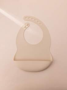 1 pezzo Bavaglino in silicone per neonati con stampa personalizzata del nome, set di stoviglie per neonati regolabile, regalo per neonati personalizzato, multifunzionale, decorativo, con lettere, elegante, moderno, colorato, carino, casual, personalizzato, unico, idea regalo perfetta per lui, idea regalo perfetta per lei, casual chic da strada