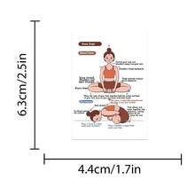 41 件瑜伽姿势分析教学贴纸瑜伽姿势贴花适用于笔记本电脑水瓶电脑手机剪贴簿日记女士女孩圣诞派对用品礼物学校奖励装饰 - 粉色 - 查看 8