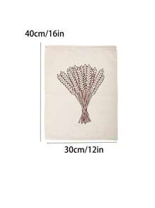 1Pc Linen Bread Bags Burlap Reusable Drawstring Bread Bags Unbleached Loaves Pastries Pouch Handmade Food Storage For Bakery Baguette Picnic Wedding Wrapping Camping