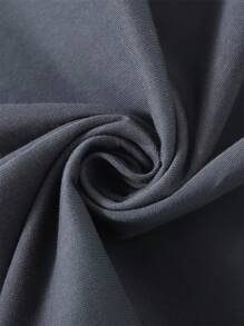 GRDR 男士时尚印花宽松短袖T恤 | 精致设计 | 夏季必备 | 轻松搭配，展现你的风格 - 深灰色 - 查看 4