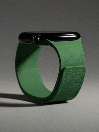 1 st. unisex magnetiskt klockarmband i silikon med litchitextur, kompatibelt med 42 mm, 38 mm, 40 mm, 41 mm, 44 mm, 45 mm, 46 mm, 49 mm. Modernt ersättningsarmband för smartklocka för serie Ultra2, Ultra SE2, SE 11, 10, 9, 8, 7, 6, 5, 4, 3, 2, 1.