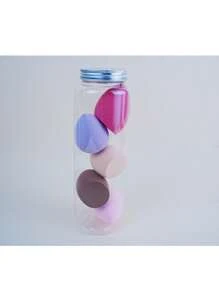 50 Pcs Large Random Color & Shape Makeup Sponge Sponges, Suitable For Powder, Cream, Liquid Cosmetics Application, Convenient For Travel, Touch-Up, Reusable, Fit All Skin Types, Great For Daily Makeup, Travel, Date, Sunscreen Application, Essential For Women, Ideal Gift For Christmas,Makeup,Cheap,Room Decor,Vanity,Travel,Bedroom,Makeup Accessories,Puff,Makeup Blender,Powder Puff,Makeup Sponge