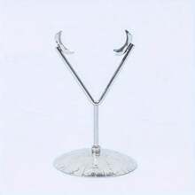 [Beliebte Wahl] 1 Stück Bohemian Kristall Mineral Ausstellungsständer aus Metall, abnehmbar, geeignet für Heim- und Bürodekoration