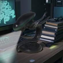 تمثال زخرفي على شكل تنين، نحت تنين مزود بمنفذ USB وإضاءة - مناسب لديكور غرفة النوم والمكتب والمعيشة