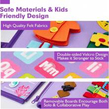 Busy Board , Sensory Activity Board For Fine Motor Skills, Sensory Board Toys, Educational Preschool Toys For Girls Boys Gift, Preschool Learning Activities Book Airplane Travel Essential Toys