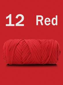 1/2 piezas Hilo de camiseta premium - 200g/pieza Hilo elástico de alta calidad, hilo de poliéster suave y elástico para proyectos de ganchillo vibrantes, ideal para decoración del hogar, manualidades DIY como tejido DIY, proyectos de ganchillo, bolsos tejidos a mano, cestas, mantas, alfombras, zapatos, pantuflas, cojines y muñecas, hilo multicolor | Hilo de poliéster | Hilo acrílico | Accesorios de tejido