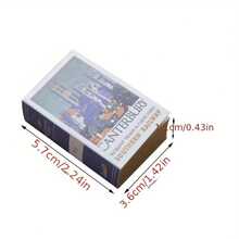 Nostalgic Style Small Notebook, Mini Die Cast Notebook, Tear Portable Retro Memo