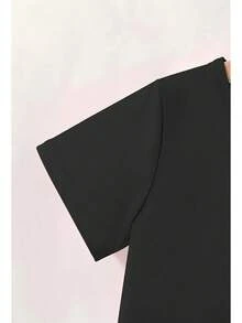 Stray Skzoo SKZ Album Graphic T-Shirt - Chibi Characters, Cassette & Floral Design - Unisex Streetwear For And, Music Lover Gift Black - 黑色 - 查看 4