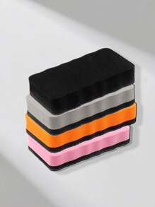 Borracha de quadro branco magnética 1/4 peças para casa, escola e escritório