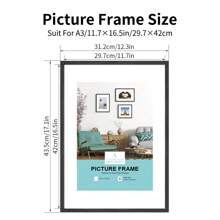 1/2/3/4pcs Wooden Photo Frame, Oak Picture Frames , White, Black Wooden Frame For Amazing Gift&Wall Art Decor, For Home, Living Room, Office Tabletop Frame And Wall Frame, Beautiful To Display Your Framliy Painting Art, Travel Photo, Graduation Photo Frame, Wedding Photo Frame Ideal Gift, A3/A4/30X40cm