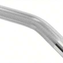 EZ Bar, EZ Curl Bar 4ft, Barbell Bar, Barbell Weight Bar With 2 Spring Clips - Style1 - View 4