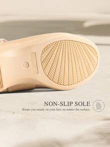 Women's Flats Arch Support Comfortable Casual Ballet Mary Business Office For Women Dressy And Work Ankle Strap Dress Flats Shoes - Màu be - Xem 5