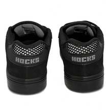 Hocks Flat Lite Black Reflective Unisex Sneakers | Black - Black - View 6