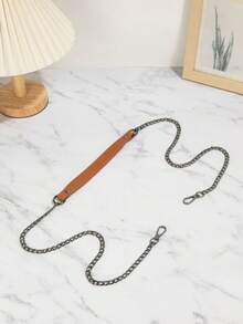 女士金属链肩带，可调节斜挎包配件