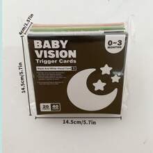 1 caja de 20 tarjetas en blanco y negro con 40 patrones diferentes, tarjetas en blanco y negro para estimulación visual de lactantes, tarjetas de entrenamiento de educación temprana para bebés recién nacidos, utilizadas para estimulación visual de alto contraste en niños, regalo de tarjetas de aprendizaje, tarjetas de seguimiento visual y tarjetas de estimulación visual para el tiempo de panza de bebé, tarjetas de hitos, tarjetas de contraste para bebés, juguetes para bebés, tiempo de panza, juguetes para recién nacidos, bebé de 6 meses, monitor de bebé, juguetes para bebés de 6 meses