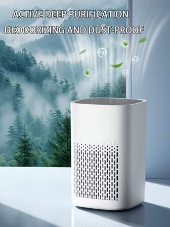 BLADEN 1 件装空气净化器、除臭器、室内空气净化器，带 HEPA 过滤器，可去除烟雾/灰尘，负离子空气净化器，适用于家庭、办公室、卧室、宿舍，是万圣节、圣诞节、生日的绝佳礼物