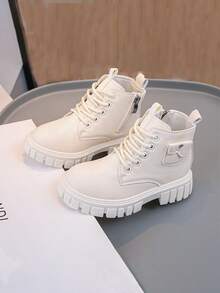 GAN AI Kids Boots - White - View 2