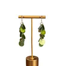 1Pair, Island Vacation Style Shell Long Tassel Ear Stud Earrings, Earrings, Creative, Individual, Simple And Elegant, Exaggerated Earrings, Fresh And Sweet For Women, Versatile, Exquisite And Fashionable Jewelry Earrings, Light Luxury And High-End Design