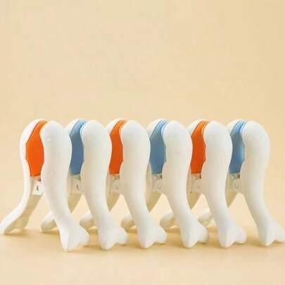 1 pieza Pinza de ropa de plástico grande a prueba de viento para secado de ropa, pinza de percha de alta resistencia con agarres fuertes y apertura amplia, pinza de lavandería resistente a la oxidación y antideslizante para prendas delicadas y pesadas, solución de secado al aire libre, ideal para armario, organización de armario, uso doméstico multiusos, amigable para viajes, ayudante de lavandería diario