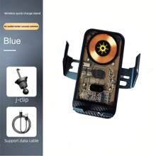 SUONEE Kabelloses AutoHandy-Ladegerät, Halterung, Ständer, 15 W, Schnellladung, automatische Klemmung, Lüftungsschlitz, Autozubehör für iPhone 16 SE 15 14 13 12 11 Xs Max XR S25 S24 S23 S22 S21 S20 S10+ S9 Note 20 Note 10, kabellose FunktionsHandy