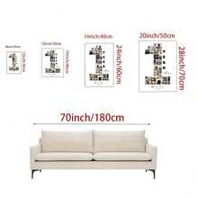 1 Tranh trang trí nhà cửa theo yêu cầu, Poster cá nhân hóa, Tranh treo tường phòng ngủ, Tranh canvas, Có thể chỉnh sửa 36 ảnh, Tranh ghép ảnh kỷ niệm 1 năm ngày cưới, Quà tặng kỷ niệm, Dành cho bạn trai, Thích hợp cho phòng tắm, nhà bếp, phòng khách, phòng ngủ, Có thể chọn khung. - Nhiều màu - Xem 4