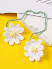 手工编织雏菊汽车挂饰，后视镜装饰 - 均碼 - 查看 5