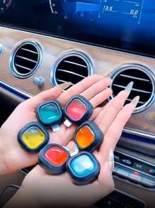 1 件装汽车空气清新剂，香味通风口夹，除臭剂，持久 30 天空气清新剂，多种香味可选，每个夹子 4 毫升 - 彩色 - 查看 11