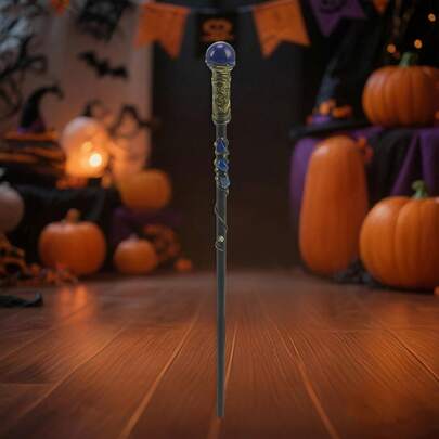 クリスタルストーンマジックワンドウィザードワンドハロウィン小道具仮装コスプレパーティーコスチューム用品